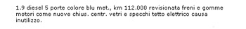 Annuncio semplice